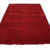 Luxe Hoogpolig Karpet 200 x 290 Rood 2