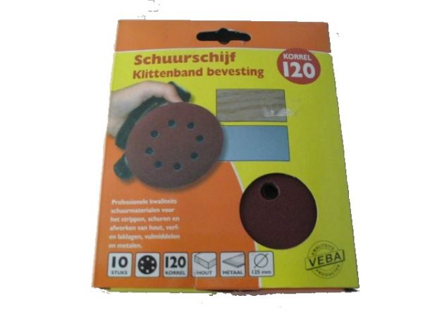 Schuurschijf korrel 120